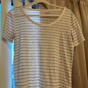 GAP linen striped shirt